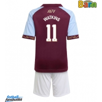 Aston Villa Ollie Watkins #11 Hjemmedraktsett Barn 2025-26 Kortermet (+ Korte bukser)